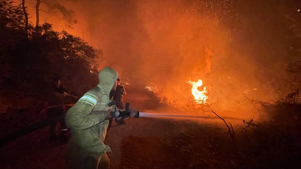 isparta antalya balikesir mugla bir gecede 7 yangin HlWXICT5
