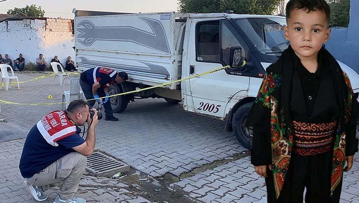 4 yasindaki enesi fark etmeden ezmisti kamyonet surucusune karar cikti seKhr6b8.jpg