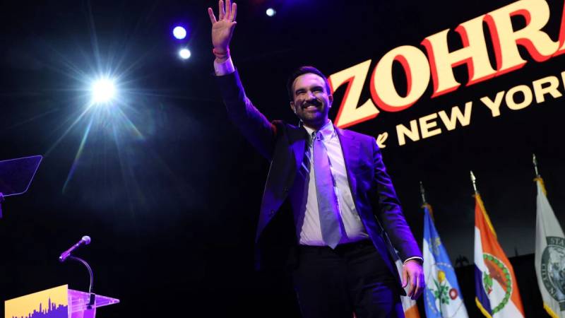 mamdani zafer konusmasinda muslumanim sosyalistim ozur dilemeyi reddediyorum dedi trumpa seslendi izledigini biliyorum sesi ac ecgsn47A.jpg