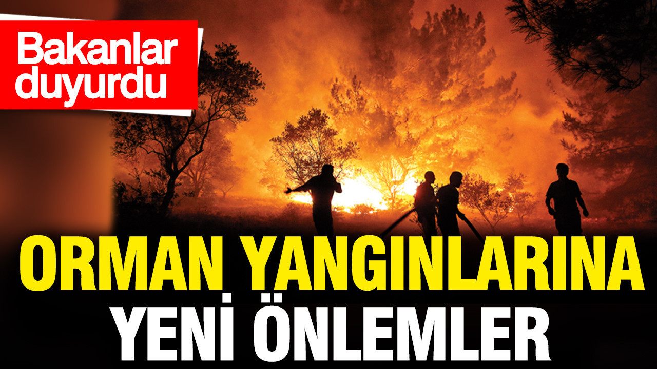 Orman Yangınlarına Karşı Alınan Yeni Önlemler ve Hedefler