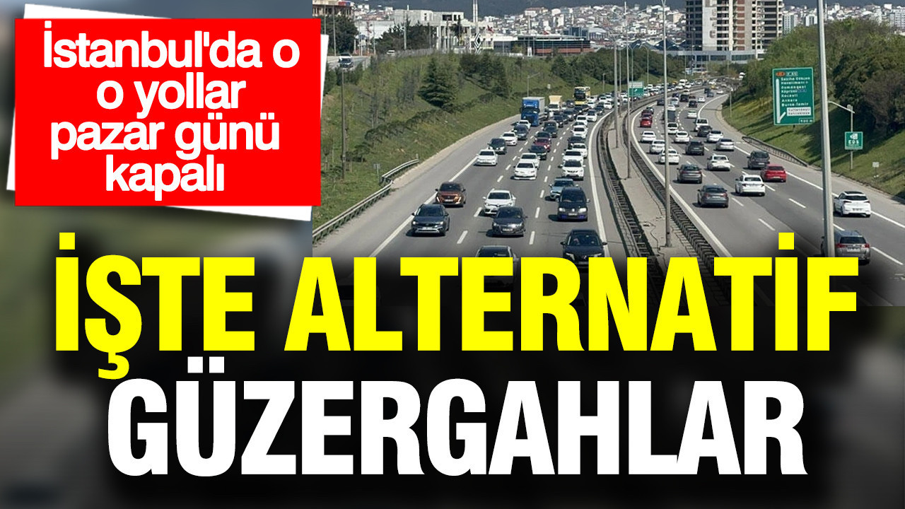 İstanbul’da Pazar Günü 7 Saat Sürecek Trafik Kapatması: Alternatif Rotalar**